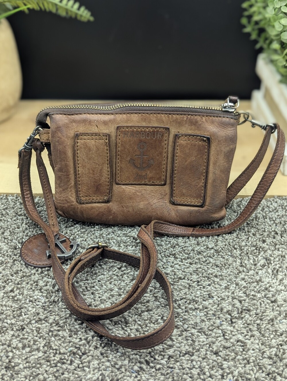 Harbour 2Nd Leather Crossbody Bag Card Holder Phone